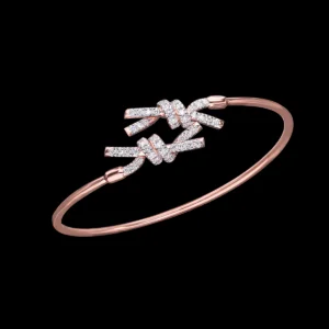 Luminary Knot Diamond Bracelet