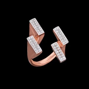Radiant Double Bar Ring