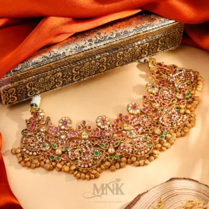 Majestic Temple Gold Necklace