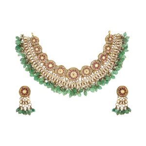 Sovereign Emerald Medallion Choker