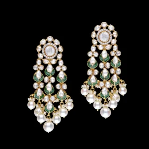 Celestial Pearl Cluster Earrings
