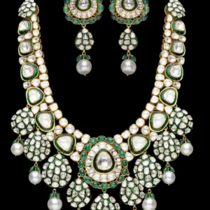 Majestic Emerald Bridal Necklace