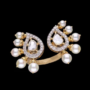 Noble Teardrop Pearl Ring