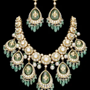 Radiant Emerald Drop Necklace